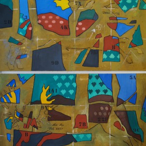 Zwei Hirsch nach Merian - 1998